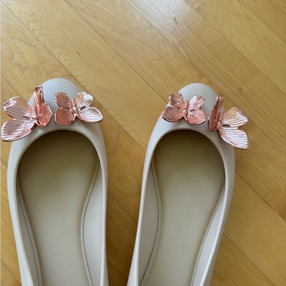 Melissa butterfly flat shoes size 9 - Picture 3 of 5